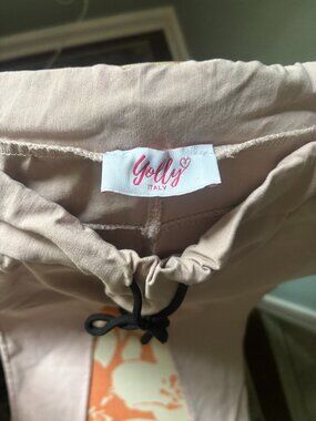 YOLLY Italian Joggers, blush
